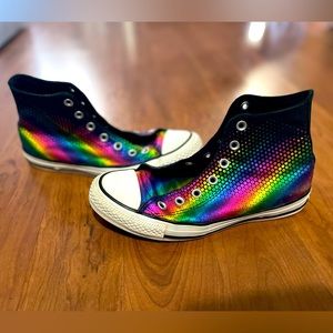 Used converse high tops.